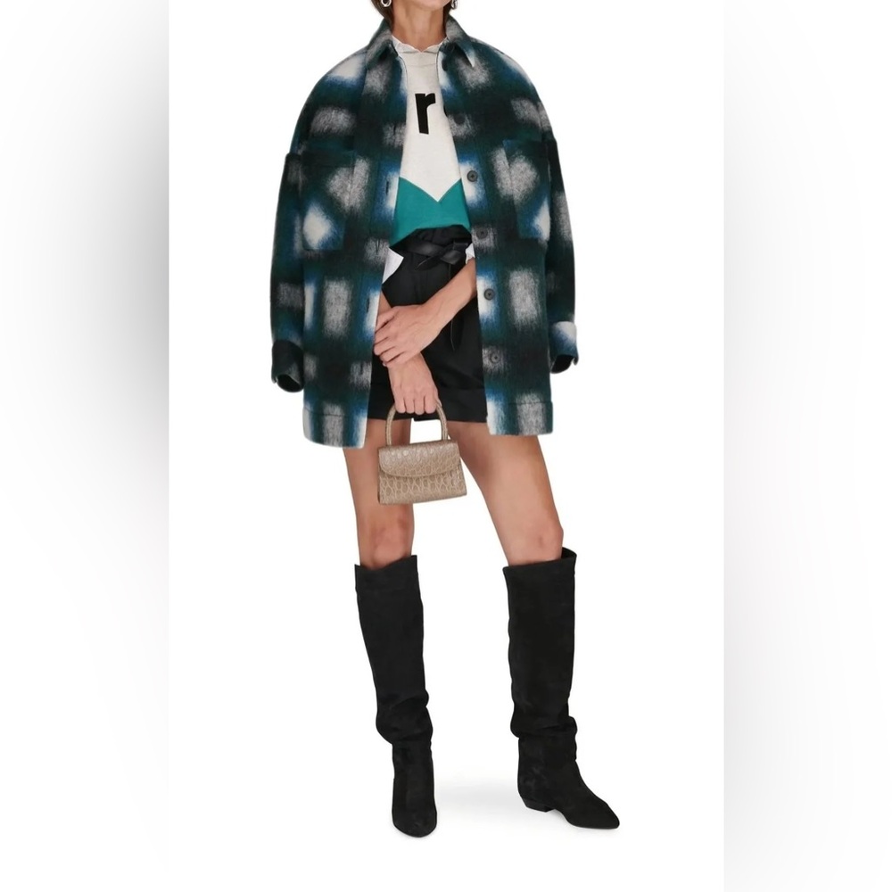 Isabel Marant brand new Seelys suede knee boots Black